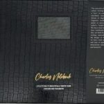 دفتر طراحی CHARLES NOTEBOOK (کد 612)، (چرم، لب طلایی)